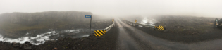 Crossing clouds in the east fjords