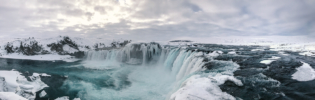 Godafoss the waterfall of the gods north Iceland