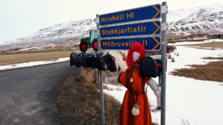 Mail boxes north Iceland