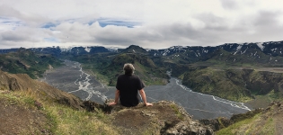 Thorsmork valley south Iceland